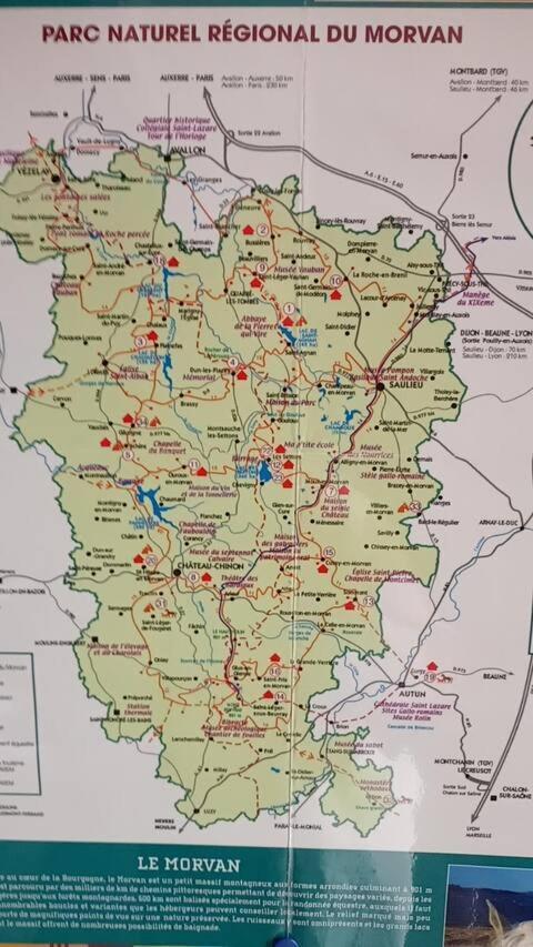 Dans Le Morvan 16 Min De L'autoroute Apartment Beauvilliers (Yonne)